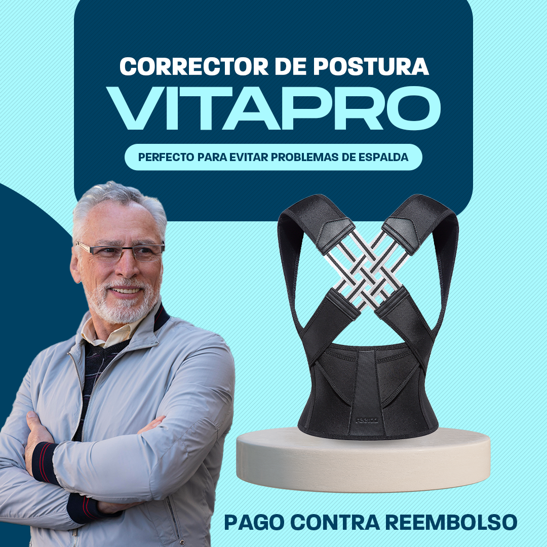 PosturaPro™ | Corrige la postura y alivia el dolor de espalda.
