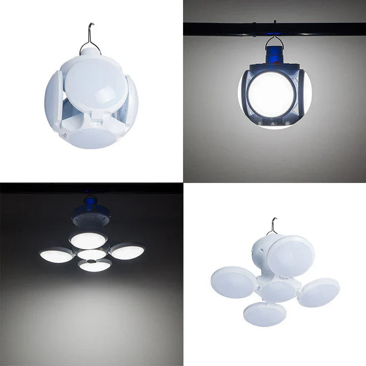 Lampity® l Lampara solar 4 aspas