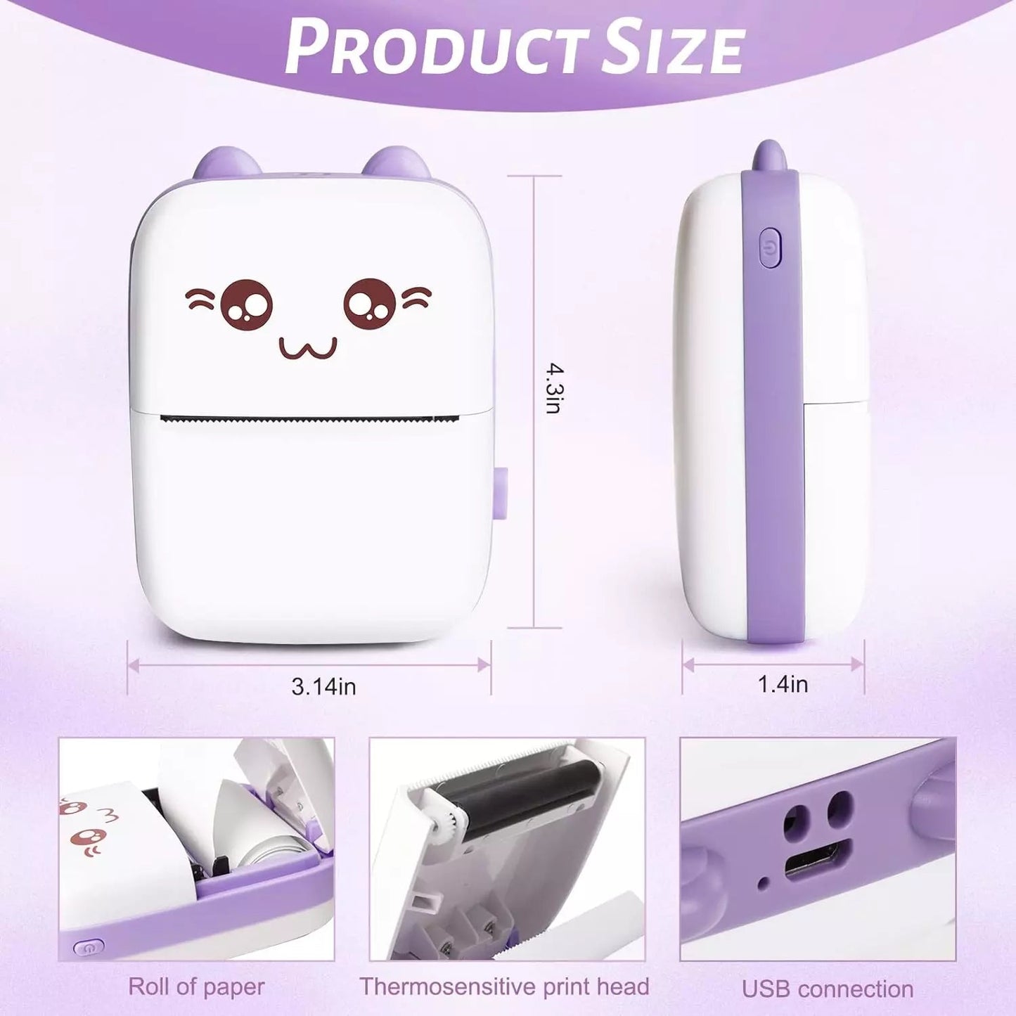 MINI IMPRESORA PORTÁTIL PRO