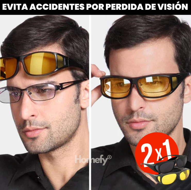 LENTES NIGHTSIGHT SOLUCION DEFINITIVA PARA CONDUCIR EN LA NOCHE l 2x1 + Envío Gratis 🎁