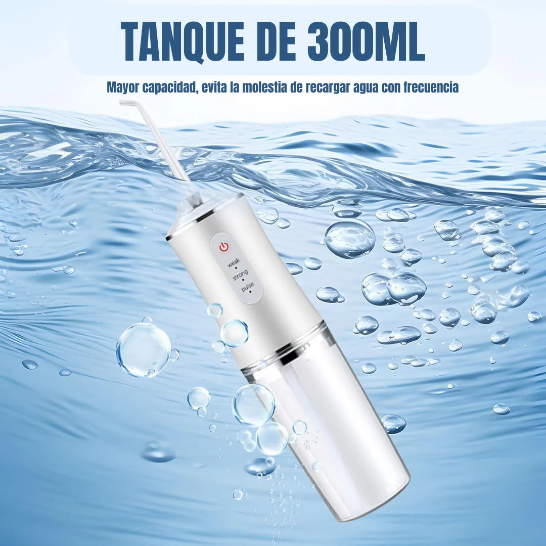 HydroSmile™ | Irrigador Bucal + 3 Boquillas de Regalo