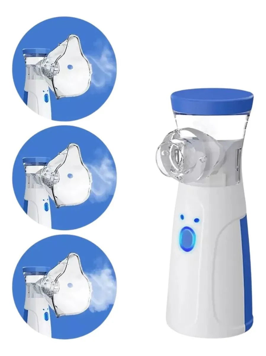 Nebulity® l NEBULIZADOR ULTRASÓNICO PORTÁTIL RECARGABLE - NIÑOS Y ADULTOS