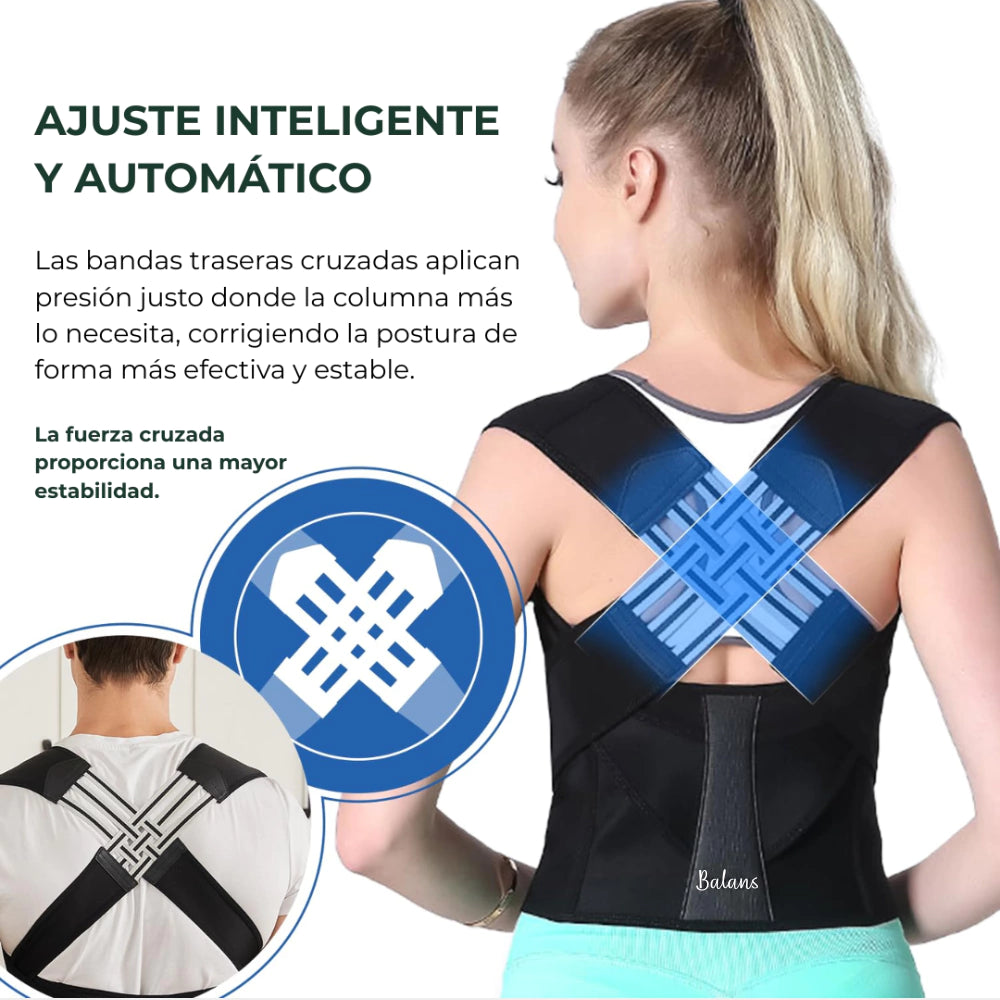 PosturaPro™ | Corrige la postura y alivia el dolor de espalda.