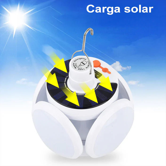 Lampity® l Lampara solar 4 aspas