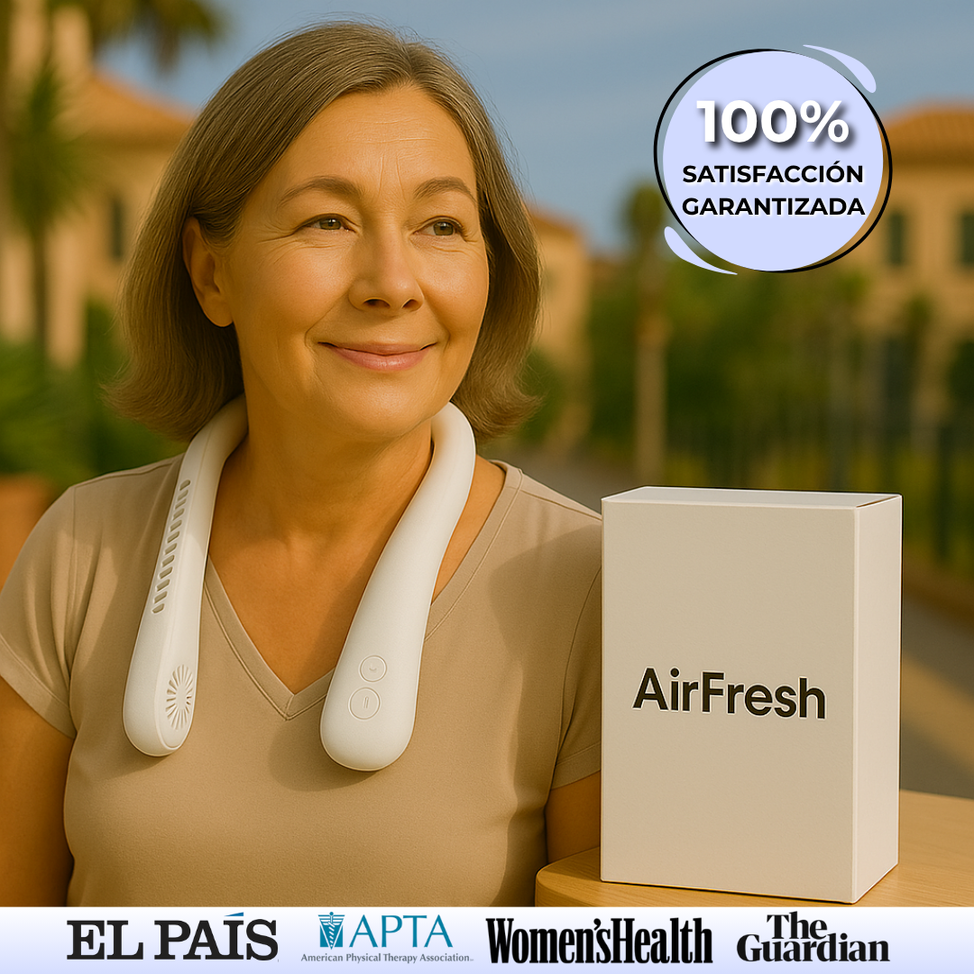 Ventilador de Cuello AirFresh® - La Moda del Verano