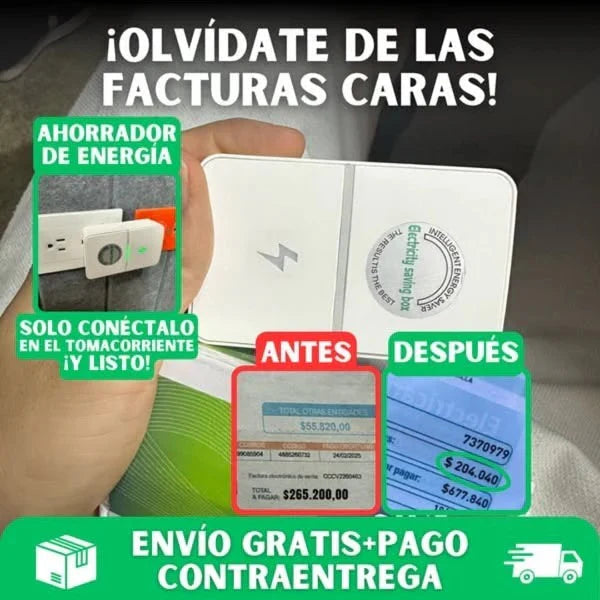 Ahorrador de energía secreto, Pague 1 Lleva 2 + ENVIO GRATIS 🎁