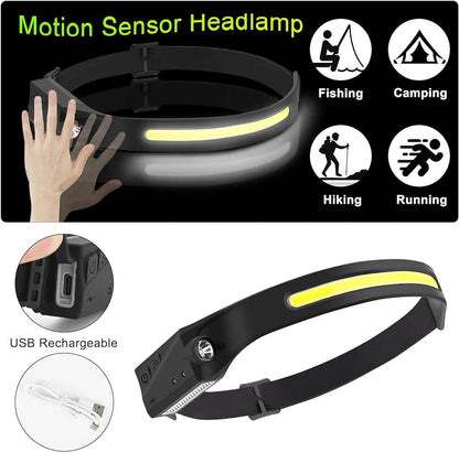 SensorBeam Pro® - LINTERNA PRO DE CABEZA CON SENSOR DE MOVIMIENTO