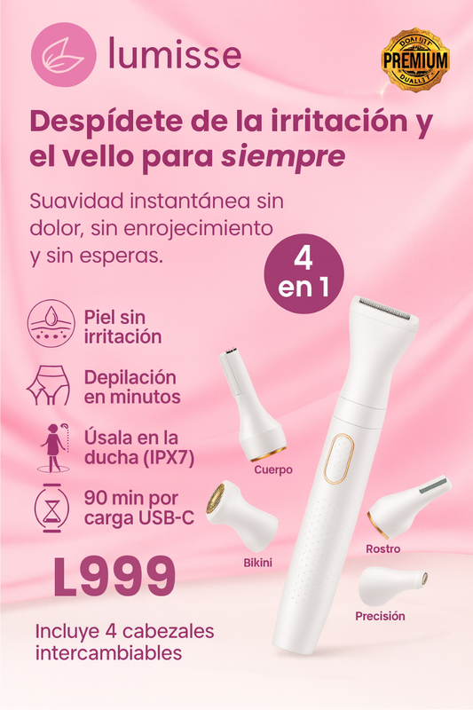 Depiladora 4 EN 1 | LUMISSE