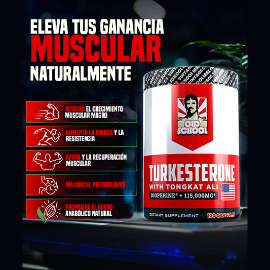 TURKESTERONE CON TONGKAT ALI 120CAPS