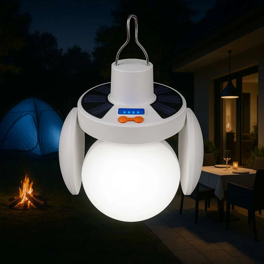 Lampity® l Lampara solar 4 aspas
